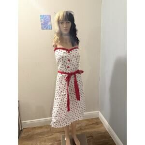 Dori USA XL(18/19) Retro Swing Dress‎ Cherry Print
